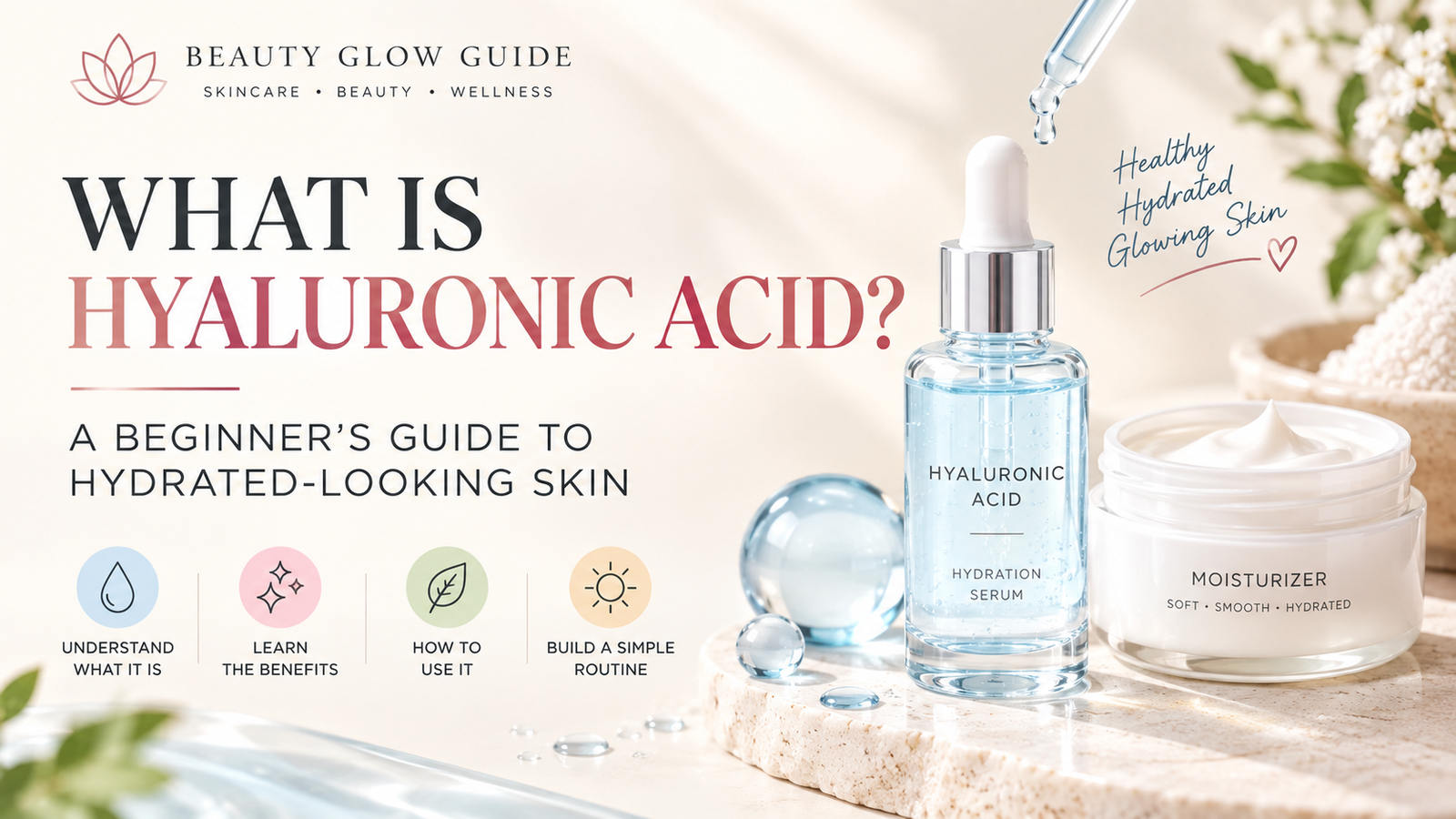What Is Hyaluronic Acid? A Beginner’s Guide to Hydrated-Looking Skin