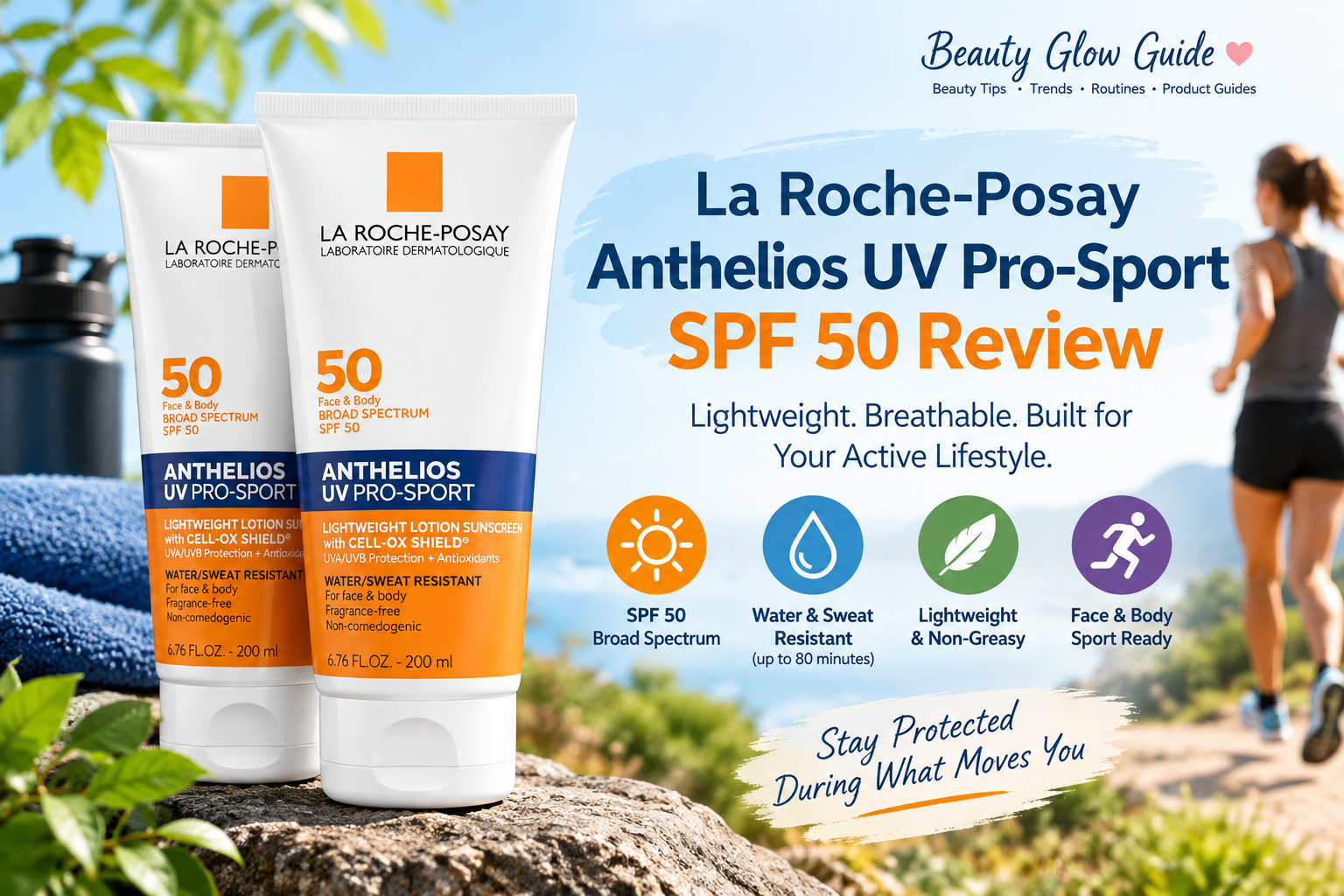 La Roche-Posay UV Pro-Sport SPF 50 Review: Is It the Ultimate Workout-Proof Sunscreen?