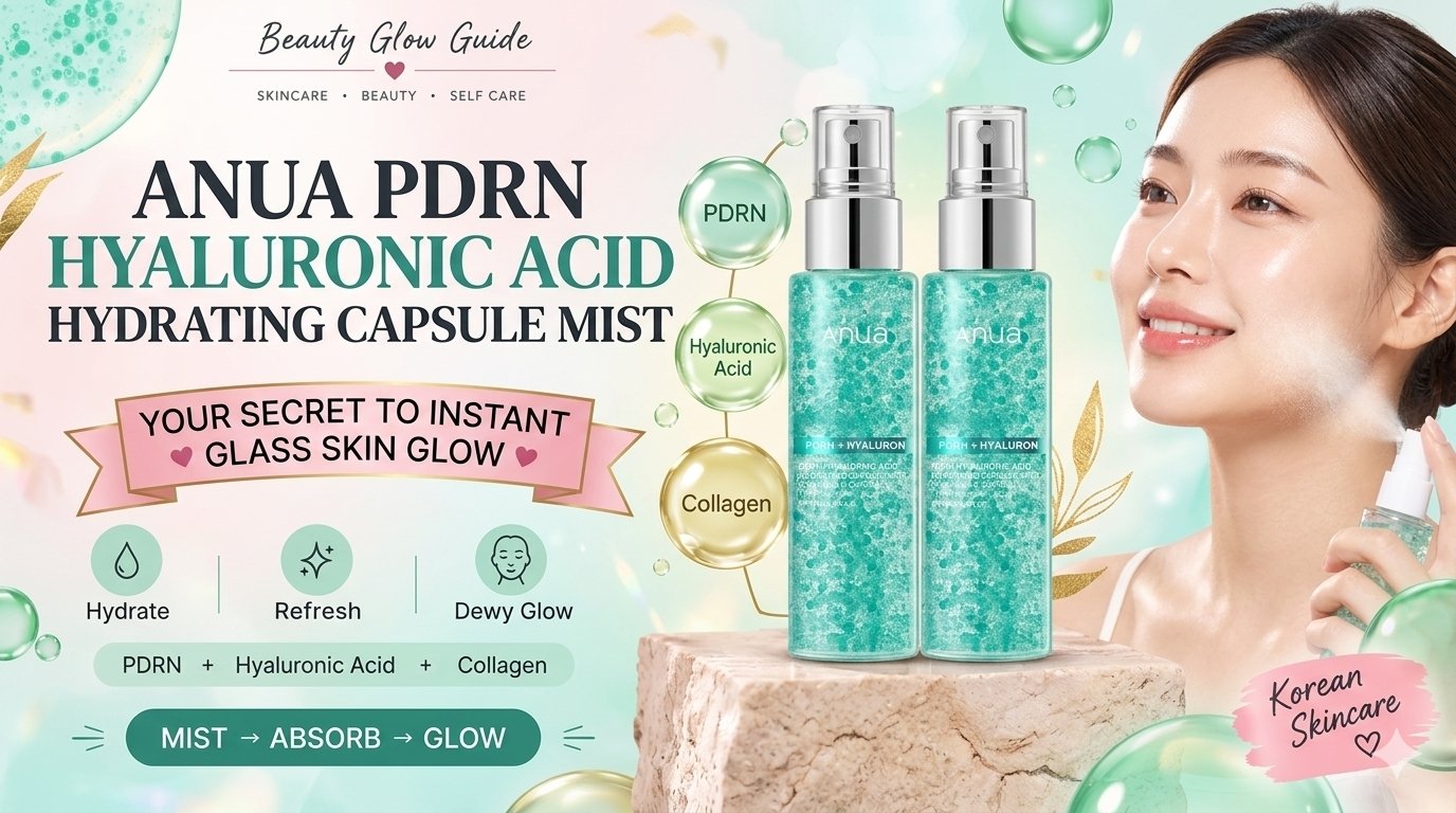 Anua PDRN Collagen Glow Facial Serum Spray: Benefits, How to Use & What to Know