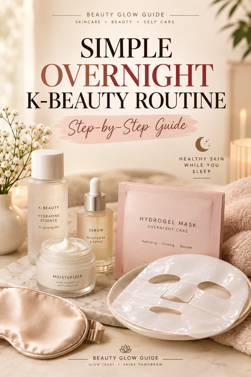 Simple Overnight K-Beauty Routine: Step-by-Step Guide