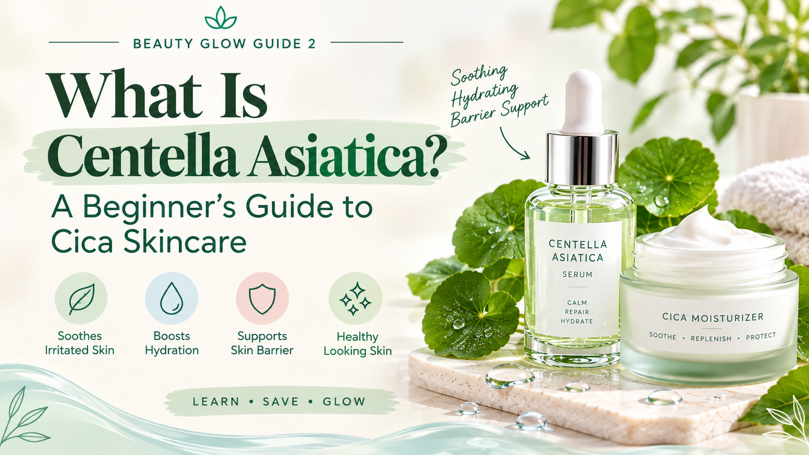 What Is Centella Asiatica? A Beginner’s Guide to Cica Skincare