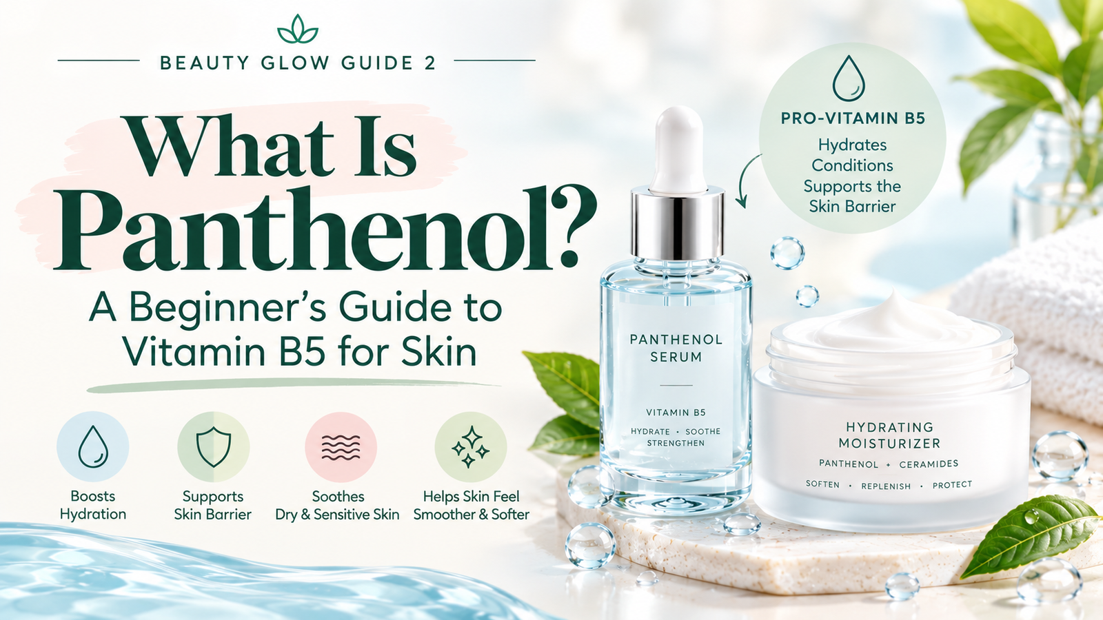 What Is Panthenol? A Beginner’s Guide to Pro-Vitamin B5 for Skin