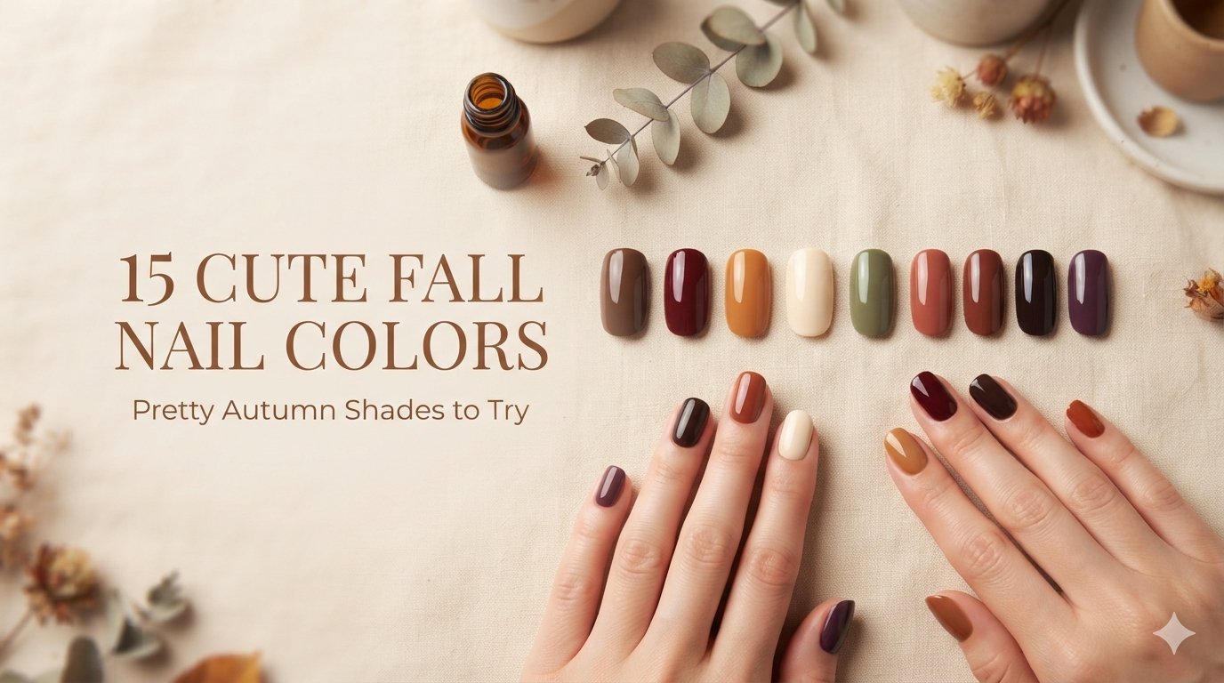 15 Cute Fall Nail Colors to Try This Autumn