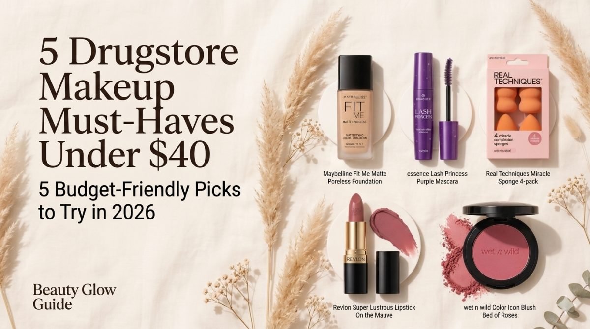 5 Drugstore Makeup Must-Haves Under $40 to Try in 2026