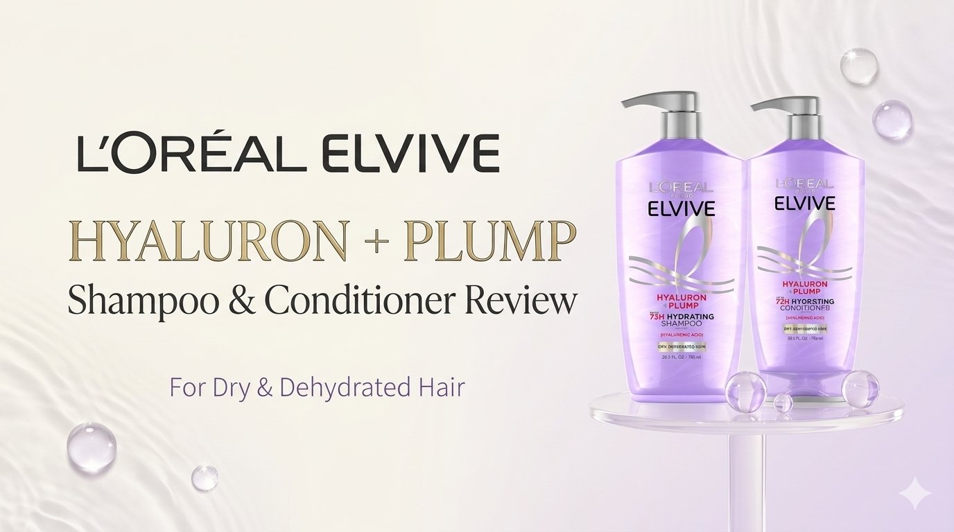 L’Oréal Paris Elvive Hyaluron + Plump Shampoo & Conditioner Review