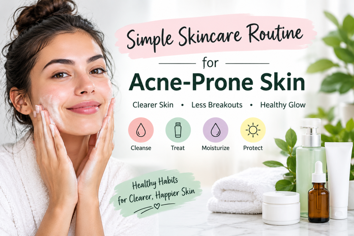 How to Build a Simple Skincare Routine for Acne-Prone Skin